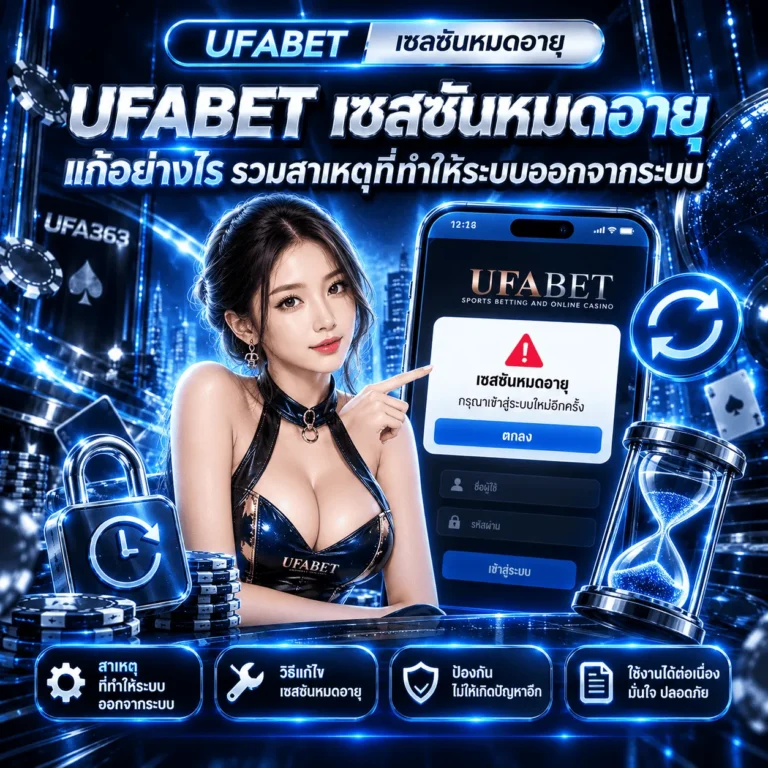 UFABET เซสชันหมดอายุ แก้อย่างไร รวมสาเหตุที่ทำให้ระบบออกจากระบบ